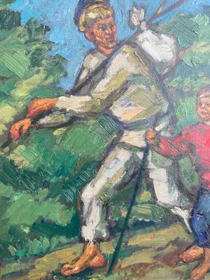 Rostislas Loukine - Russische boerenfamilie in het bos kopen? Bied vanaf 499!