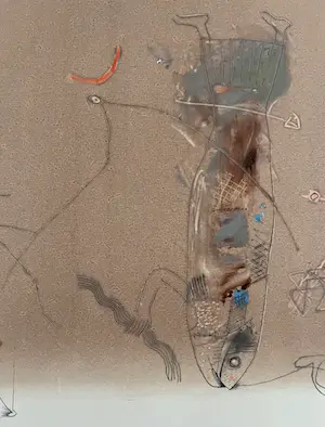 Alexander Bobkin - Uniek werk - Gemengde techniek - 1993 kopen? Bied vanaf 225!