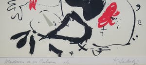 Kees Salentijn - zeefdruk op papier ( e/a ) - Madonna de Sa Cabana kopen? Bied vanaf 115!