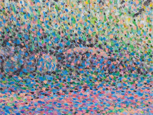 Niet of onleesbaar gesigneerd - Pointilistisch Landschap - J.C. van der Does kopen? Bied vanaf 1!