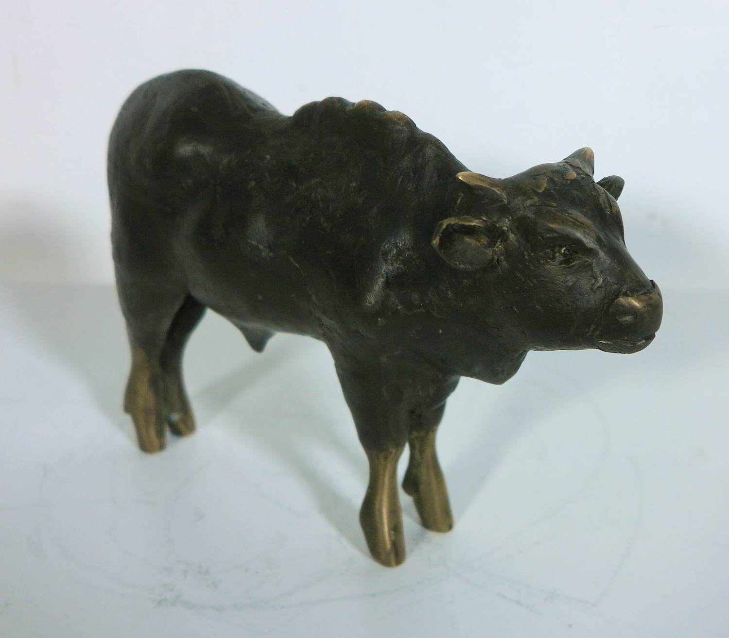 Hetty Heyster - Brons, Gayal kalf verkocht voor € 500!