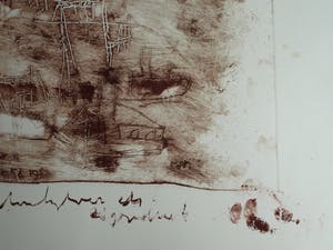 Anton Heyboer - Ets , IJmuiden – 1980 – 35 x 48 cm kopen? Bied vanaf 100!