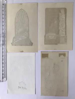 Buy Daniel Meyer - Lot met 34 ex-libris & gravures van de Franse kunstenaar Daniel Meyer? Bid from 33!