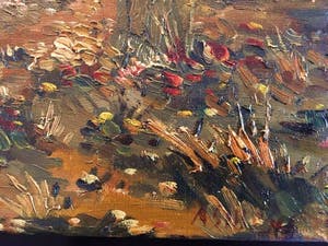 Janus Sibens - Boslandschap kopen? Bied vanaf 50!