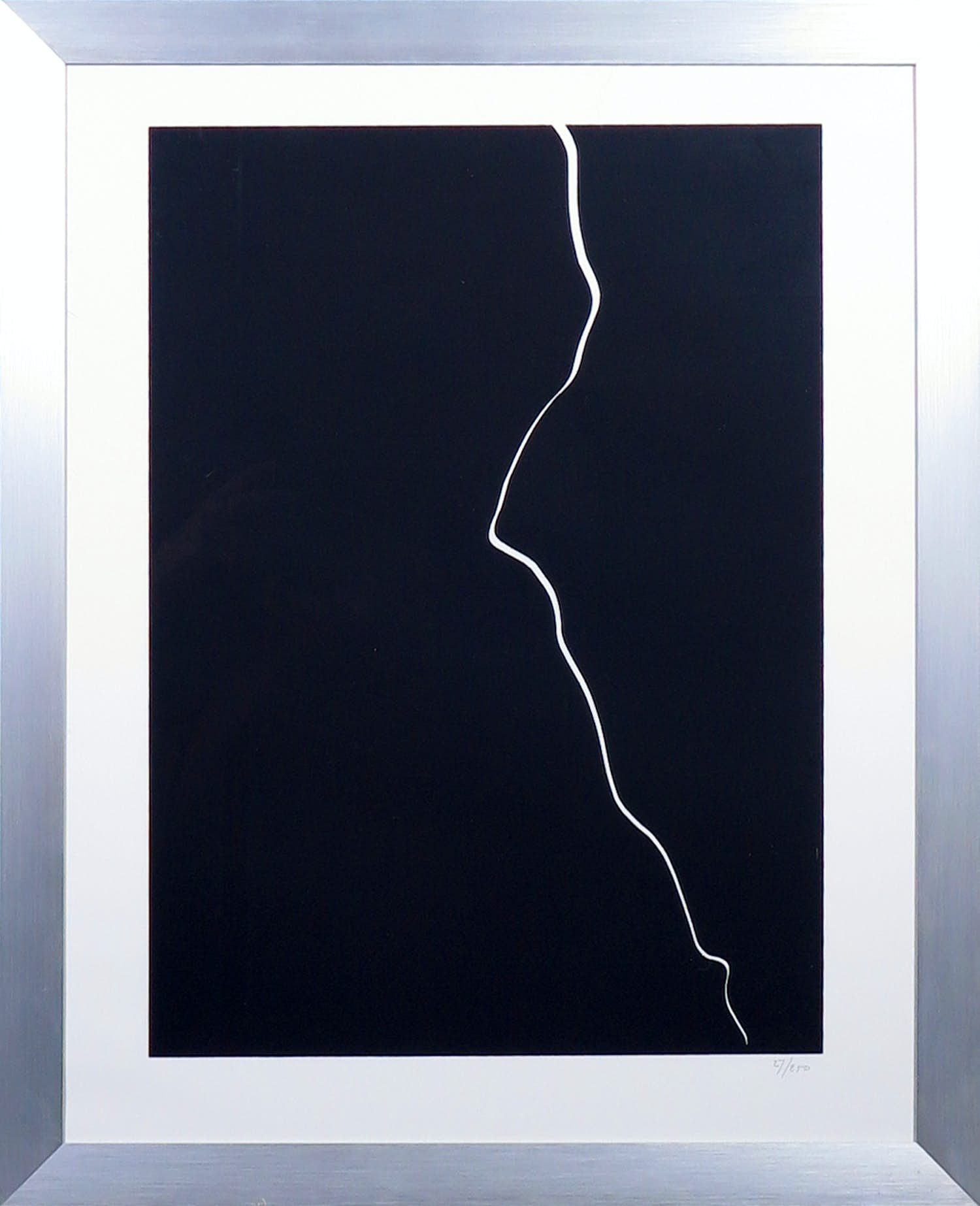 Harry van Kuyk - Zeefdruk uit het portfolio Grafinu - Ingelijst verkocht voor € 1!