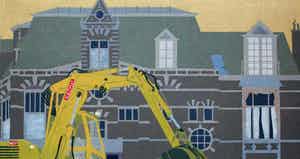 Sees Vlag - Zeefdruk: Bezuidenhout - 1969 verkocht voor € 99!