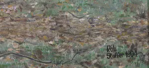 Rob Stoffer - Olieverf op doek, Boslandschap - Ingelijst kopen? Bied vanaf 50!