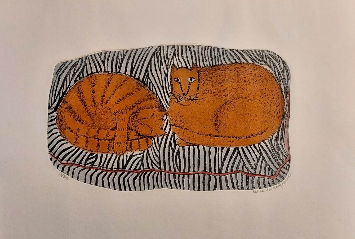 Rini van den Hoofdakker - Poezen op de sofa kopen? Bied vanaf 45!