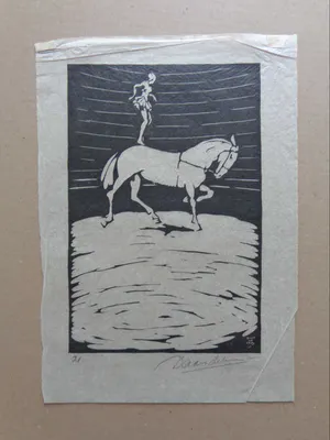 Daan de Vries - LOT VAN 4 STUKS / ZW-W HOUTSNEDE / SIG kopen? Bied vanaf 55!