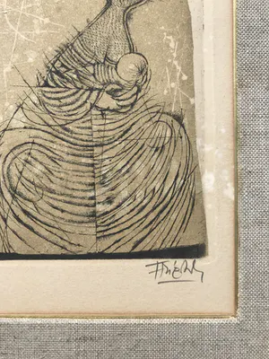 Johnny Friedlaender - Gesigneerde kleurenets kopen? Bied vanaf 1!