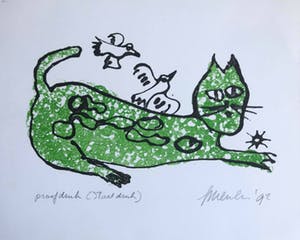 Jan van der Meulen - Z.T. - Staaldruk kopen? Bied vanaf 10!