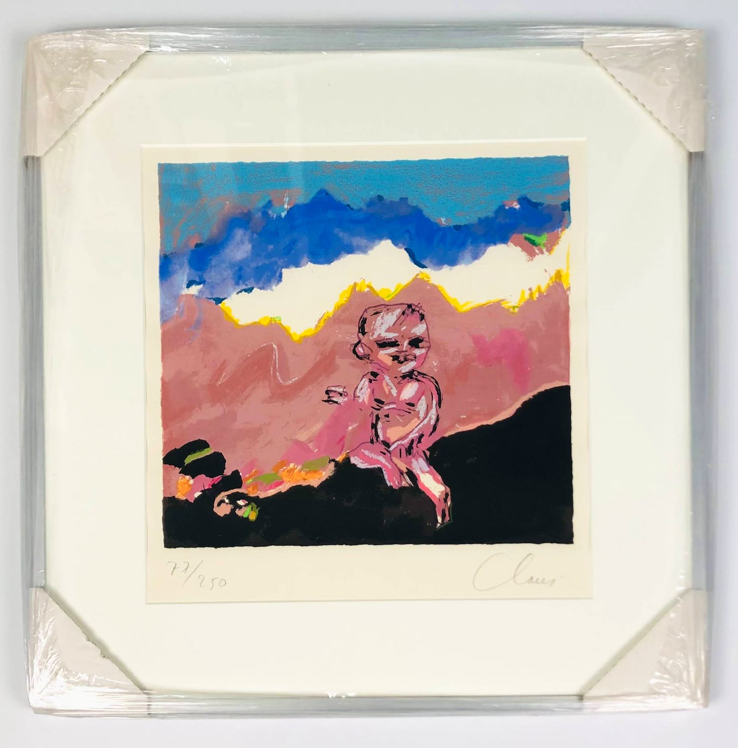 Hugo Claus - In de verre woestijn (met lijst) verkocht voor € 145!