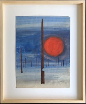 Jean Michel Folon - Zonder titel kopen? Bied vanaf 450!