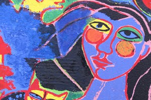 Corneille - Terragravure, Eternal Song of Summer V - Ingelijst kopen? Bied vanaf 250!