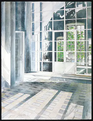 Michael Schreiber - Lithographie, Lo Studio kopen? Bied vanaf 120!