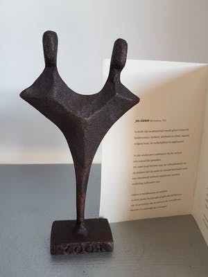 Jos Gielen - Bronzen beeld " Evenwicht " kopen? Bied vanaf 35!