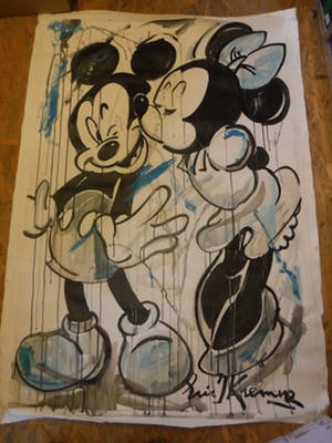 Eric-Jan Kremer - Mickey en Minnie Mouse verliefd kopen? Bied vanaf 500!