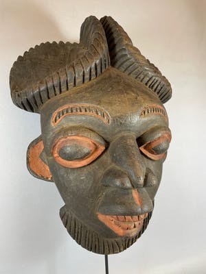 Bamun - African Bamun mask - Cameroon kopen? Bied vanaf 45!