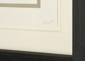 Sol LeWitt - Five Geometric Figures in Five Colors - Seltene Siebdruck - Wunderschön gerahmt kopen? Bied vanaf 980!