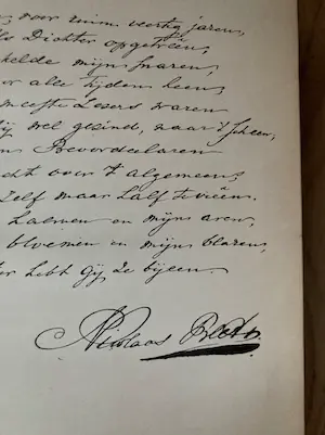 Antiquarisch Boek - De Dichtwerken van Nicolaas Beets uit 1876 ,volledige uitgave naar tijdsorde kopen? Bied vanaf 50!