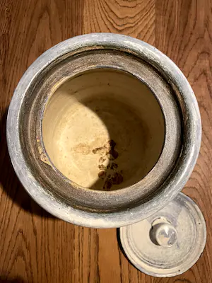 Petri Voet - deksel pot kopen? Bied vanaf 1!