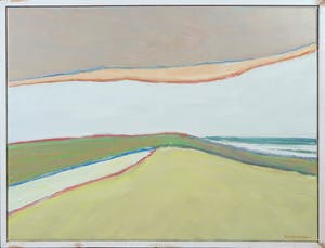 Paul Overhaus - Acryl op doek, Landschap - Ingelijst kopen? Bied vanaf 90!