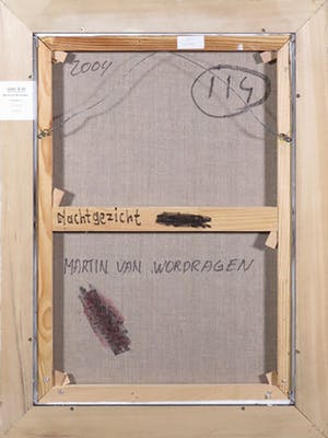 Martin van Wordragen - Olieverf op doek, Nachtgezicht - Ingelijst kopen? Bied vanaf 280!