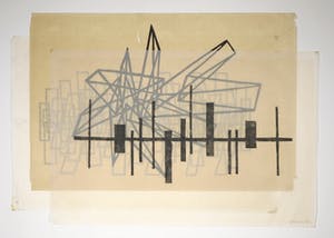 Carel Visser - Drie houtsnedes op zeer dun Japans papier in originele map (1959) kopen? Bied vanaf 1!