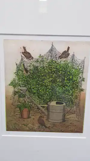 Tiny van der Sar - Frambozen met gieter verkauft für € 60!
