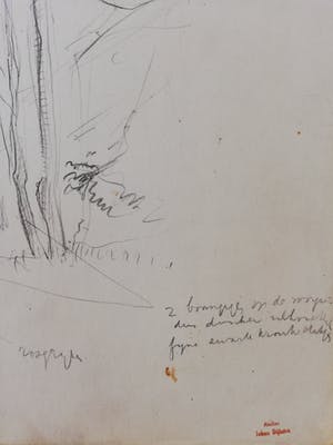 Johan Dijkstra - Potloodschets kopen? Bied vanaf 60!