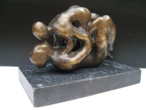 Brons (Onbekend) - "moederliefde" in brons kopen? Bied vanaf 125!