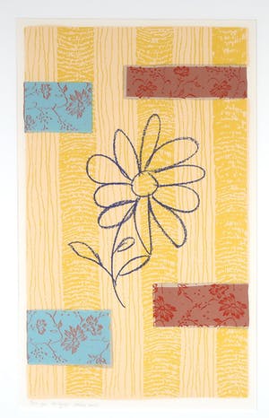 Bob Negryn - Zeefdruk, Zonder titel - Ingelijst kopen? Bied vanaf 1!