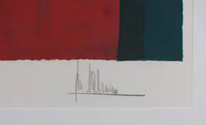 Ton Schulten - Zeefdruk op papier, Herfst II - Ingelijst kopen? Bied vanaf 300!