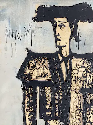 Bernard Buffet - Toreador - lithografie kopen? Bied vanaf 50!