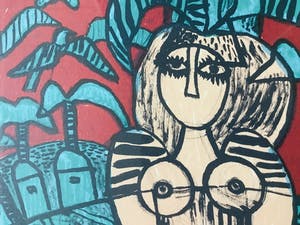 Corneille - Femme Rouge (2 versies) kopen? Bied vanaf 365!