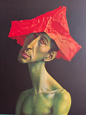 AcheterRudolf Hausner - Trauriger Europäer - Signierte nummerierte Original Farblithographie 1979? Enchérissez de 290!