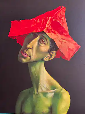Rudolf Hausner - Trauriger Europäer - Signierte nummerierte Original Farblithographie 1979 kaufen? Bieten Sie von 290!