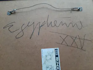 Astrid Engels - Olieverf op papier, Titel, "Egyptenne XXV kopen? Bied vanaf 40!