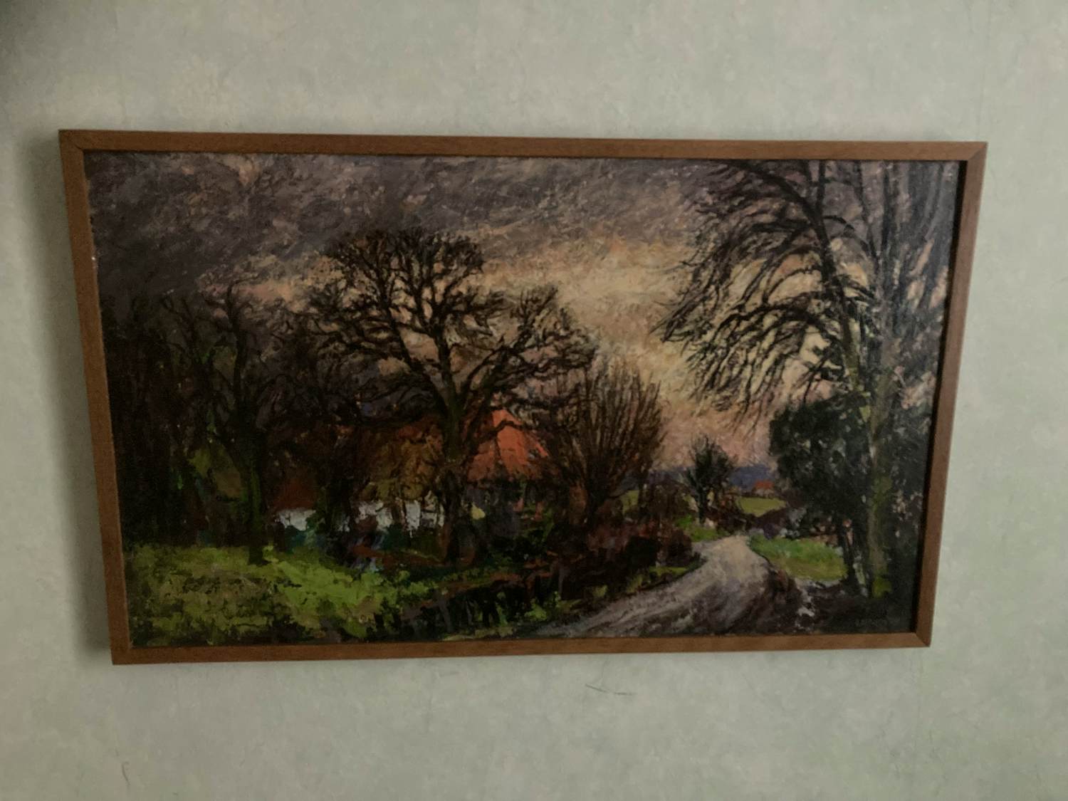 Jan Laeven - Landschap met weg naar woonhuis kopen? Bied vanaf 15!