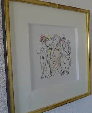 Kees van Dongen - 'Les Fals' , 'de dwazen' ,lithografie uit : 'Les Lépreuses' kopen? Bied vanaf 250!
