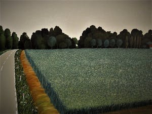 Erna van Mondfrans - Fraai verstild realistisch olieverf "Huis in de Provence Frankrijk" gesigneerd kopen? Bied vanaf 80!