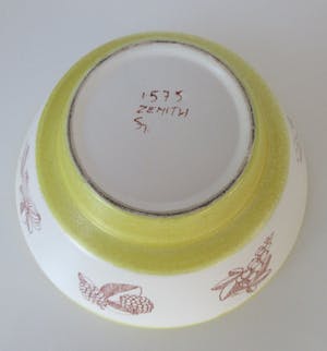 Plateelbakkerij Zenith - Vintage Fruittest kopen? Bied vanaf 1!