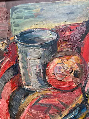 André Missant - stilleven met bestek kopen? Bied vanaf 135!