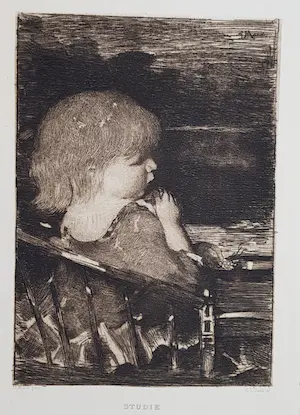 Matthijs Maris - Israels, Mauve, Steelink, Oldewelt, 21 koperetsen kopen? Bied vanaf 120!