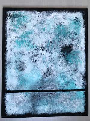 Flora Rey - Abstrakt verkocht voor € 100!