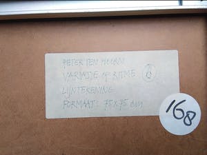 Peter ten Hoorn - Variatie op Ritme 7 - Abstracte lijntekening kopen? Bied vanaf 1!