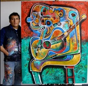 Simeon Gonzales - Mujer y Guitarra (The Lady and the Guitar) kopen? Bied vanaf 400!