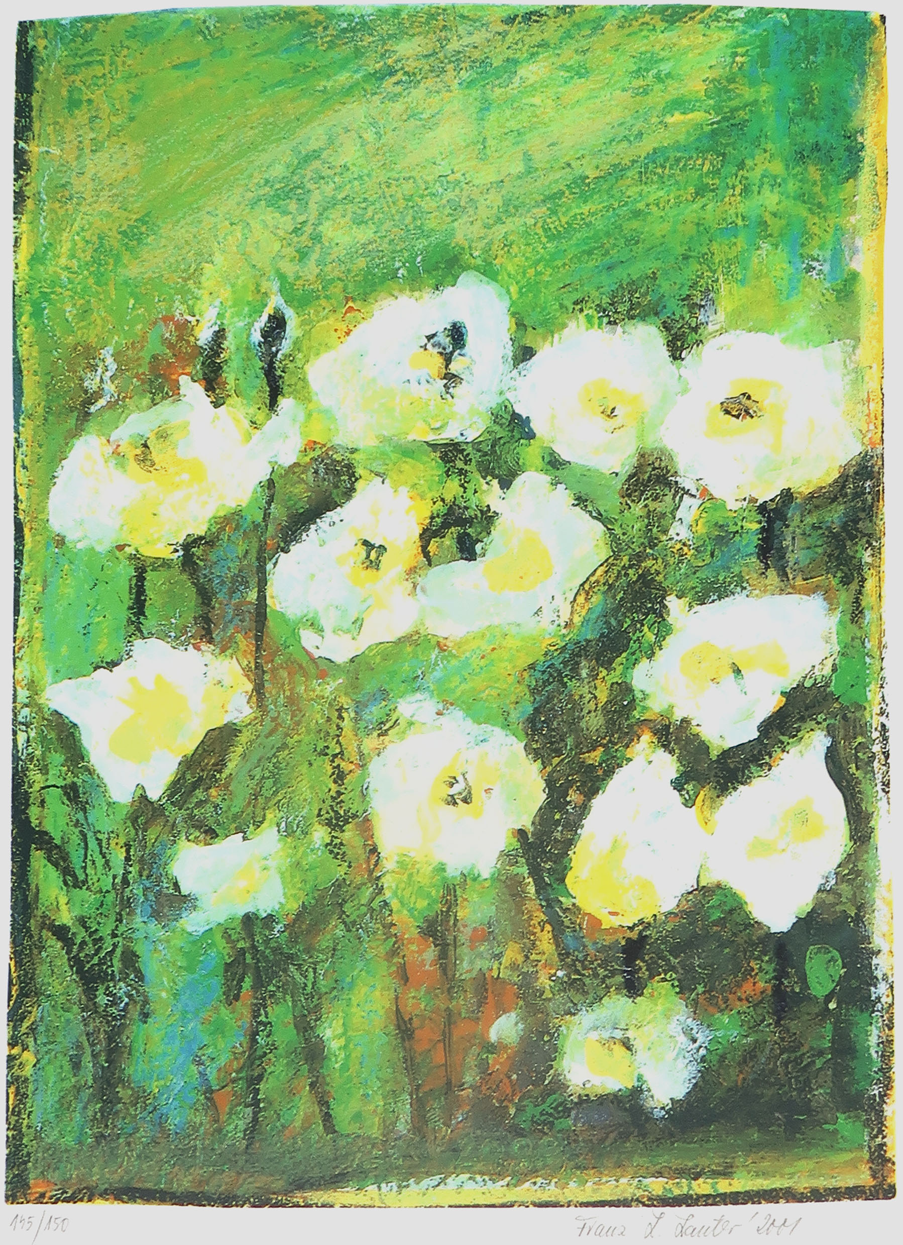 Franz Lauter - Zeefdruk, Zachte lucht kopen? Bied vanaf 20!