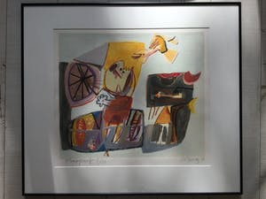 Corneille - Jeux D’enfants - Zeefdruk 1988 - Print proof Oplage 8/10 kopen? Bied vanaf 325!