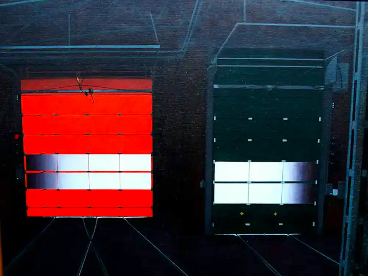 Siet Zuyderland - olieverf op doek: Remise - 1989 kopen? Bied vanaf 699!